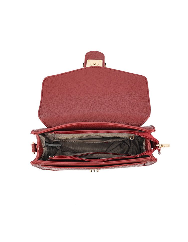 Giuliano Kunstleder-Schultertasche | 40057