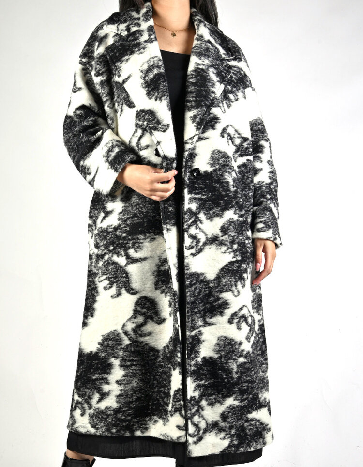 Giuliano Fleece Jas | Bloem | 62269