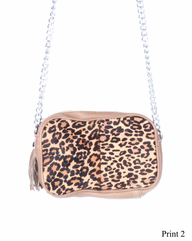 Giuliano Leather Lederen schoudertasje | Vacht| 552933