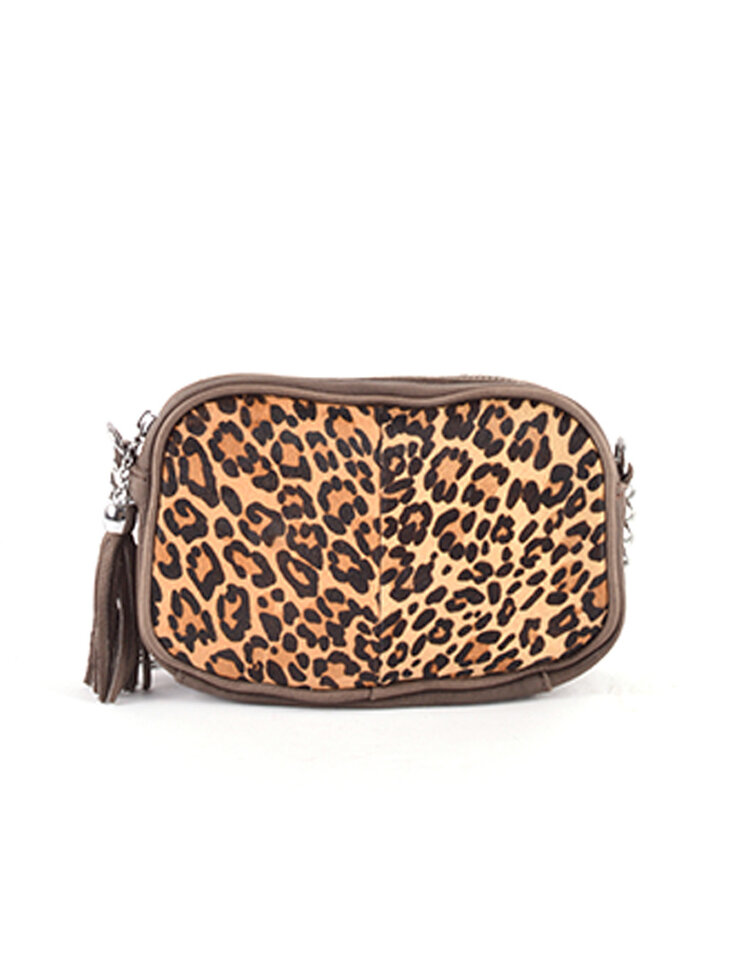 Giuliano Leather  Kleine Leder-Schultertasche | Fell | 552933