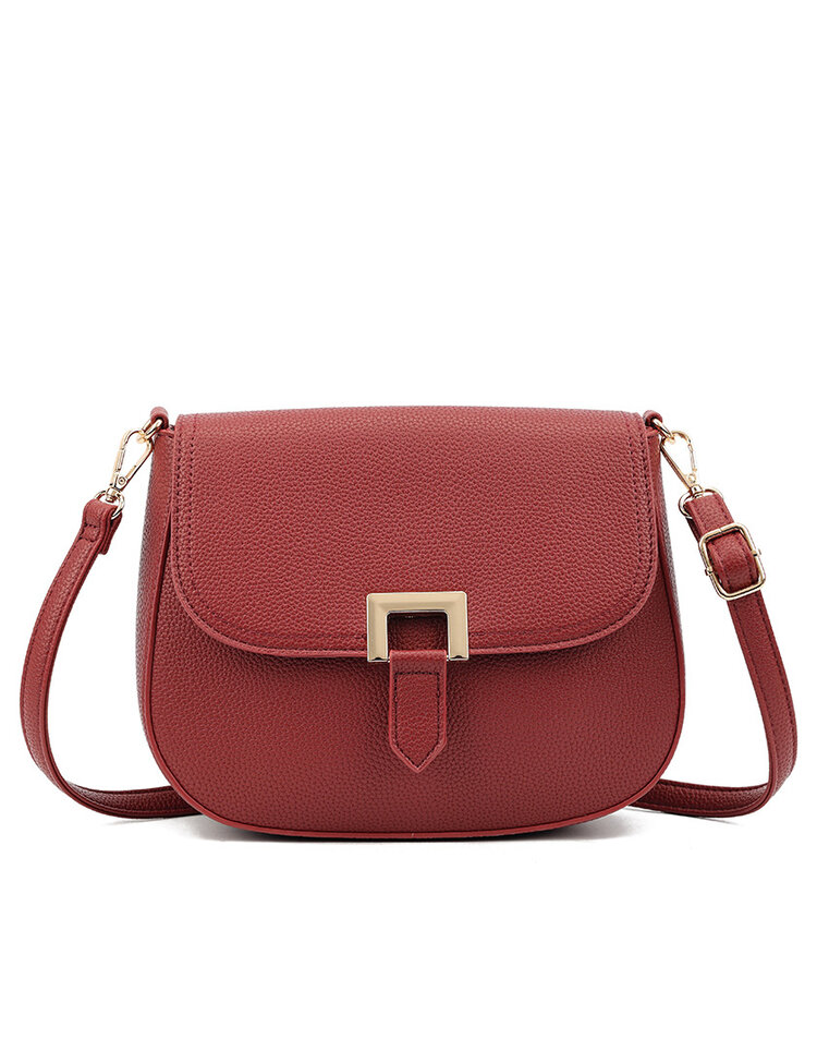 Giuliano Kunstleder-Schultertasche | 40070