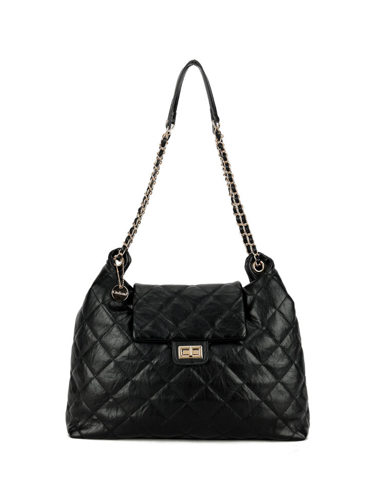 Giuliano Kunstleder-Schultertasche | 20115