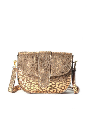 Giuliano Leather  Nubuck Shoulderbag | Metallic | 552968