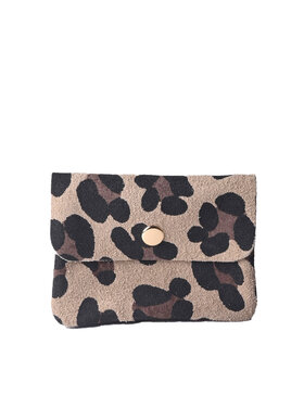 Giuliano Leather  Nubuck portemonnee | 559091 Panter