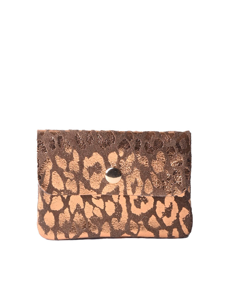 Giuliano Leather  Nubuk-Geldbörse | 559091 Nubuk Metallic