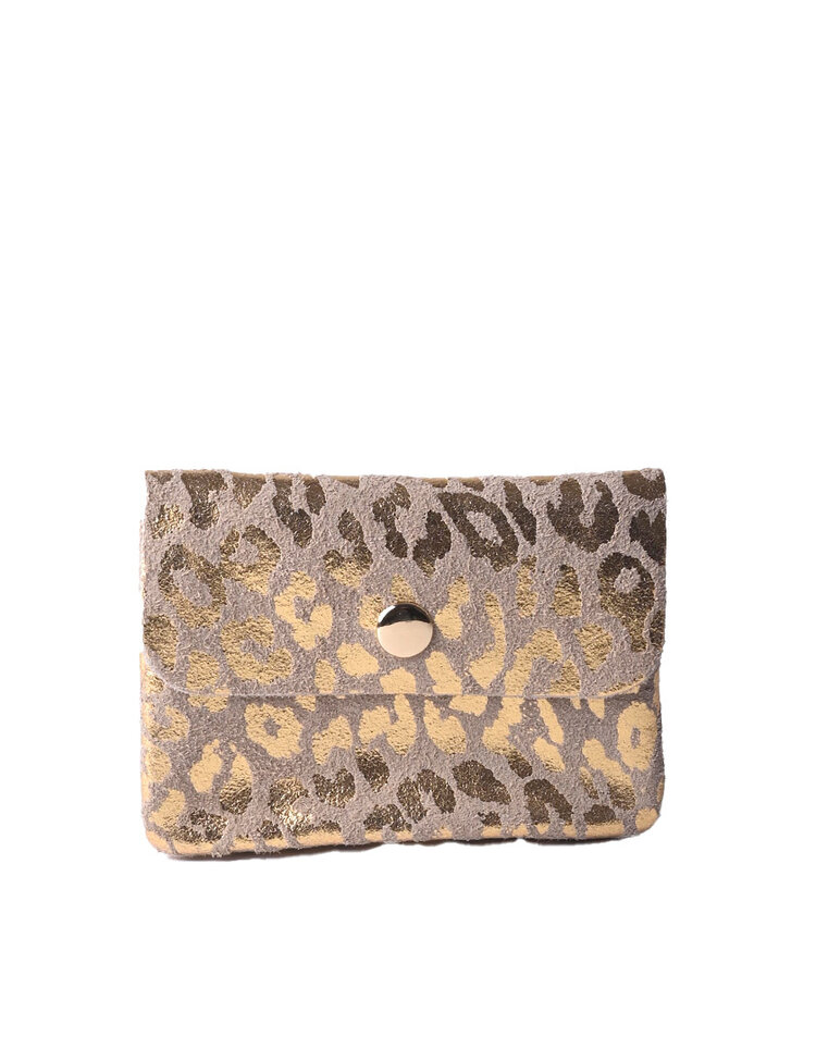 Giuliano Leather  Nubuk-Geldbörse | 559091 Nubuk Metallic