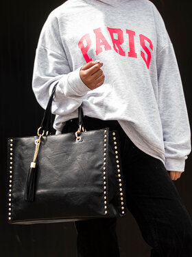 Artificial Leather handbag with inside bag | 30068