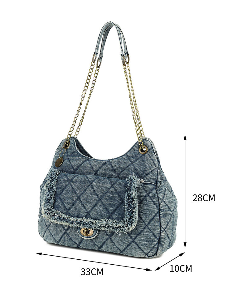 Giuliano Jeans-Schultertasche | 20111