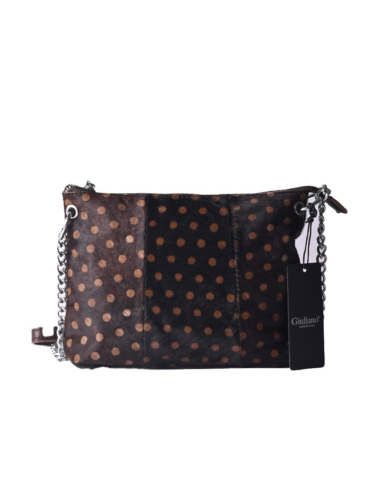 Giuliano Leather  Kleine Leder-Schultertasche | Fell | 552982