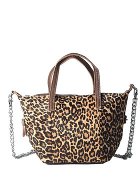 Giuliano Leather  Leder-Handtasche | Leopard | 552989
