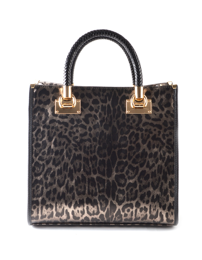 Giuliano Leather Lederen Handtas | Metallic Panter| 552992, foto 3 van 5
