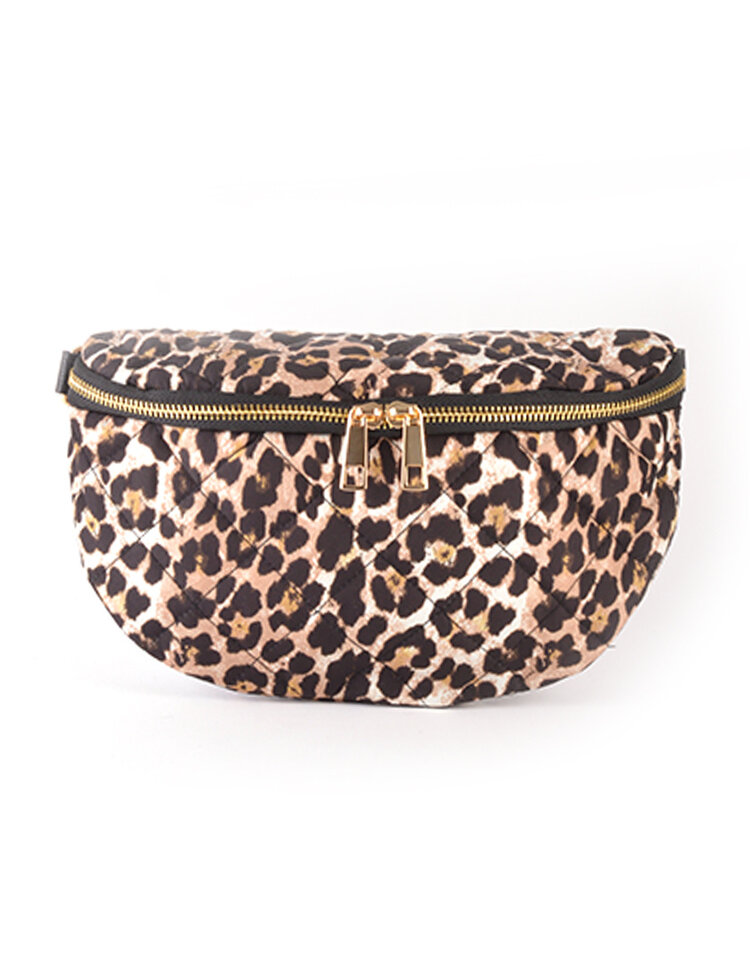 Giuliano Leather  Leder-Gürteltasche | Leopard | 552995