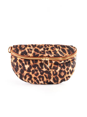 Giuliano Leather  Leder-Gürteltasche | Leopard | 552995
