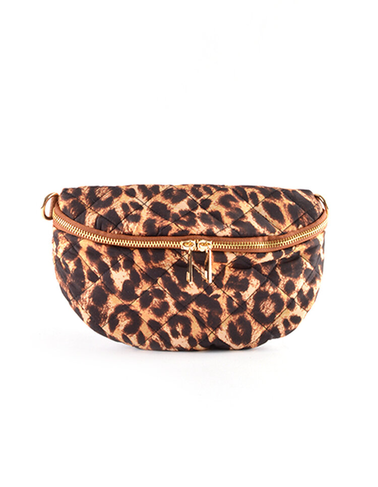 Giuliano Leather  Leder-Gürteltasche | Leopard | 552995
