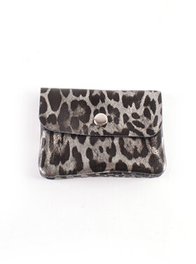 Leder-Geldbörse Metallic | 559091 Leopard
