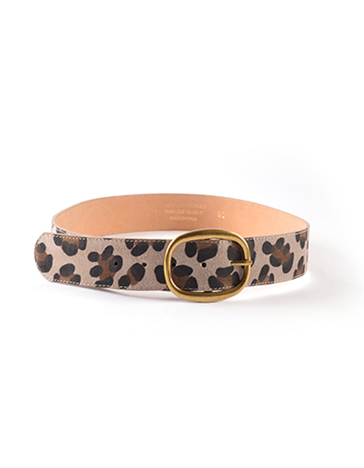 Nubuk-Gürtel Leopard | 559126