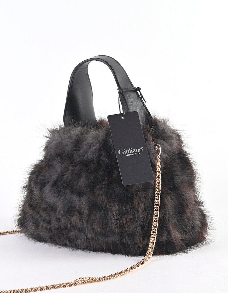 Giuliano Kunstlederen Handtas | Vacht | 30058 |