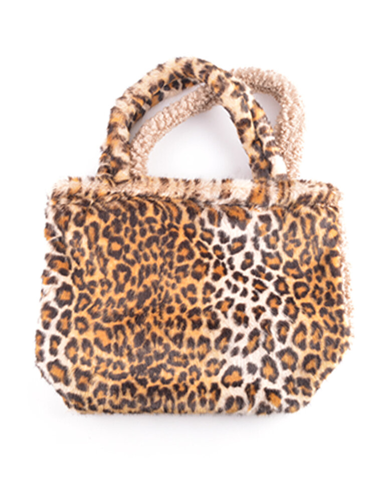 Giuliano Kunstfell-Shopper | Leopard | Teddy | 552320