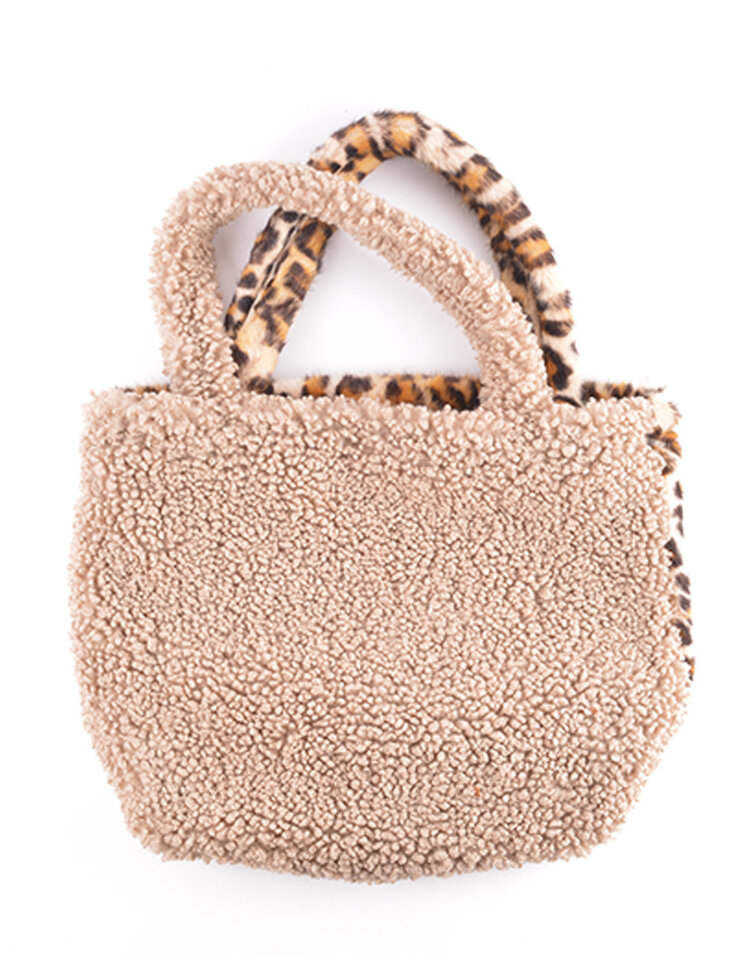 Giuliano Kunstfell-Shopper | Leopard | Teddy | 552320