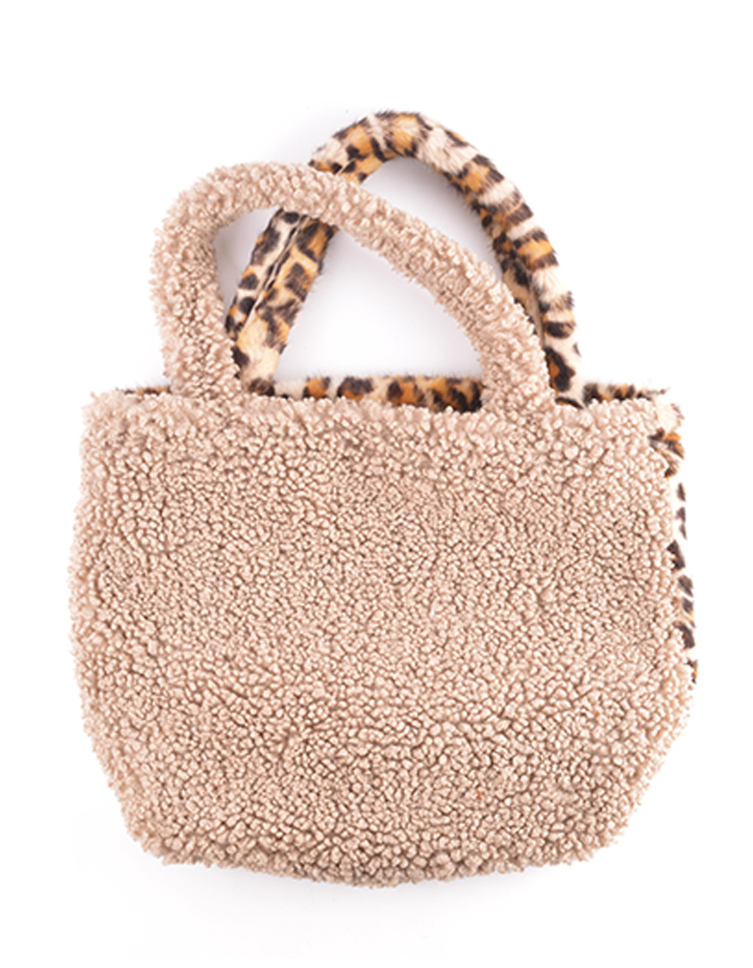 Giuliano Kunstvacht shopper | Panter| Teddy | 552320, foto 3 van 3