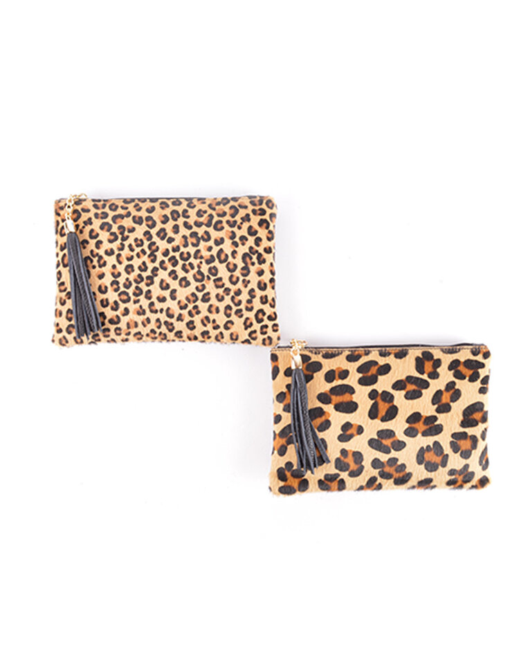 Giuliano Leather  Lederen clutch | Fur| 552319