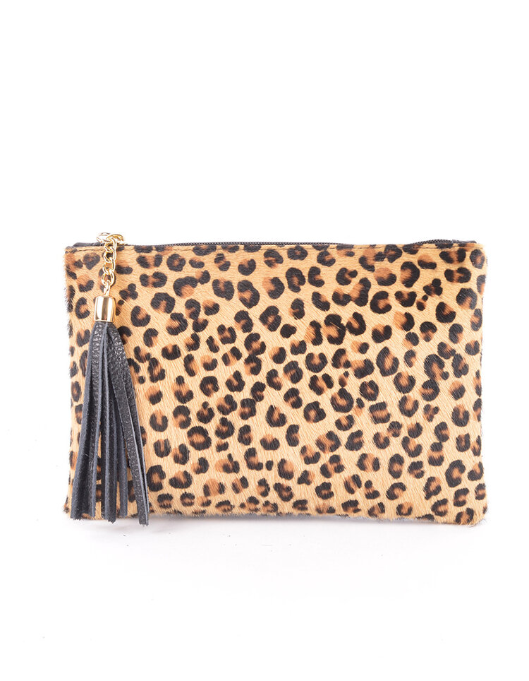 Giuliano Leather  Lederen clutch | Fur| 552319