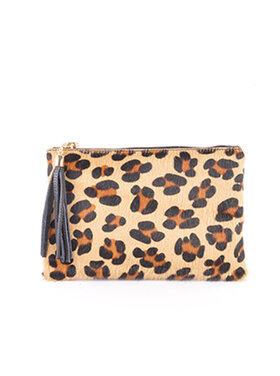Giuliano Leather  Leder-Clutch | Fell | 552319