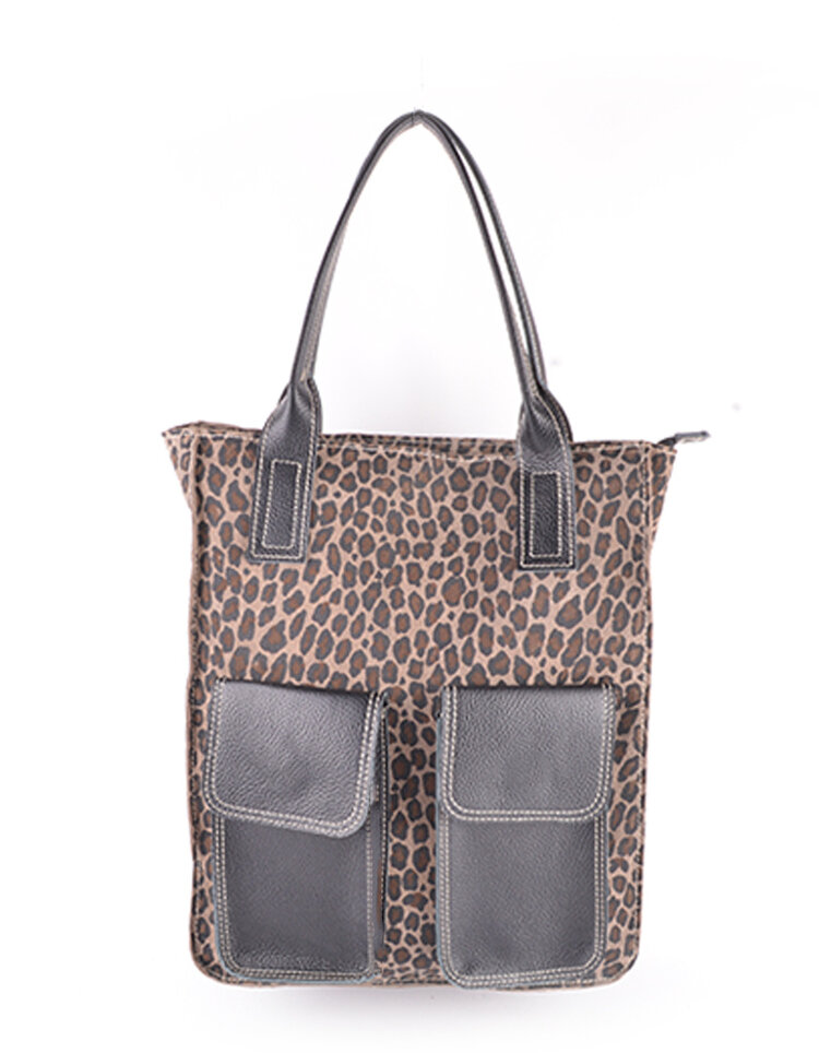 Giuliano Leather  Leder-Handtasche | Leopard | 552316