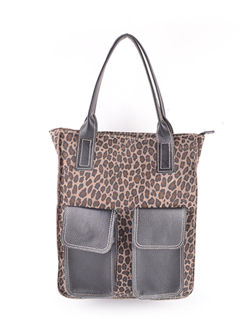 Giuliano Leather Lederen handtas | Panter | 552316, foto 4 van 4