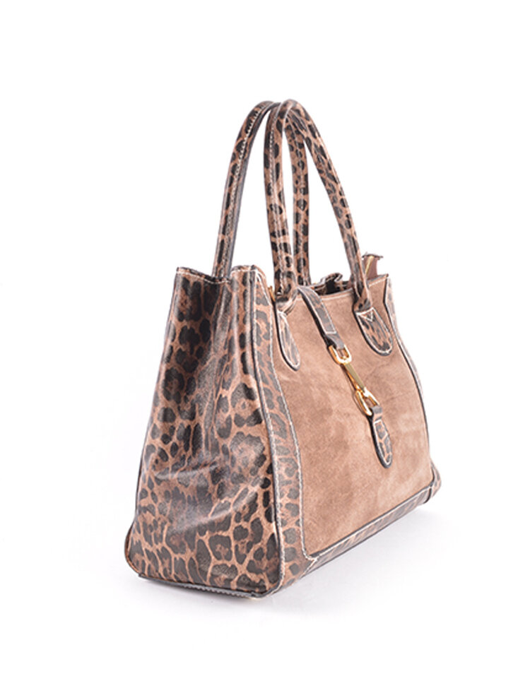 Giuliano Leather  Lederen handtas | Panter | 552311