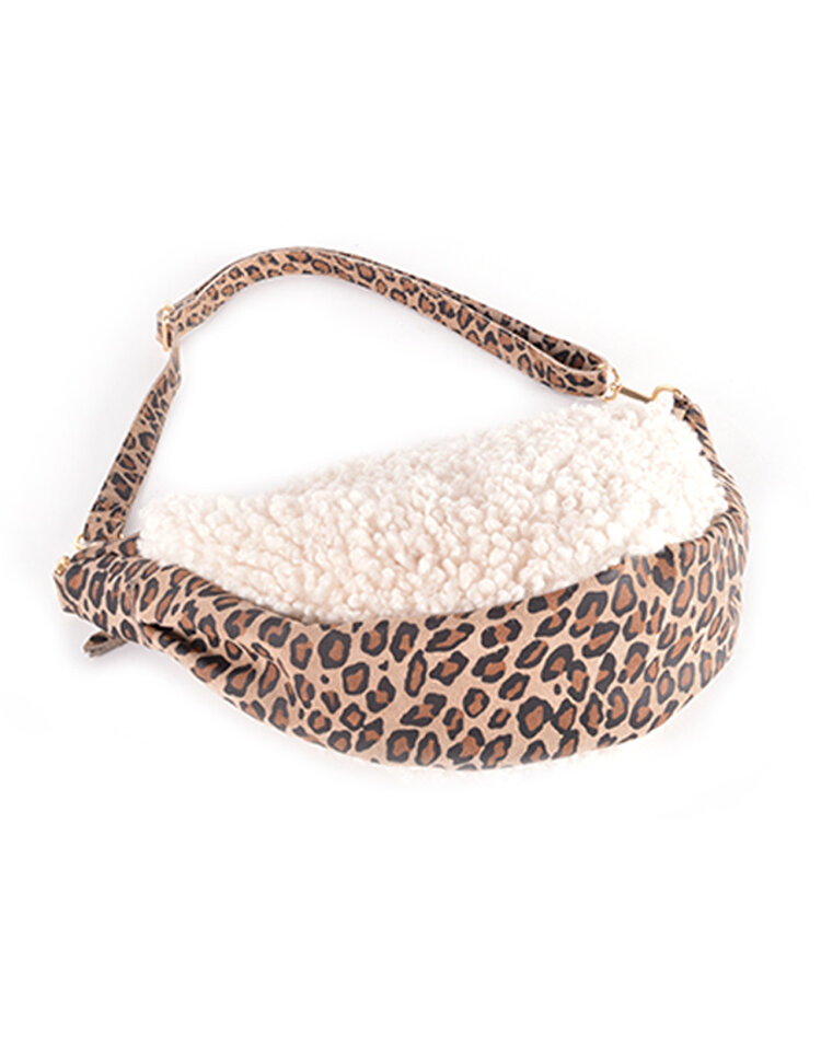 Giuliano Leather  Suede panter heuptas | Teddy | 552326