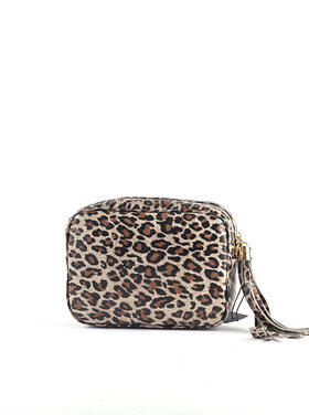 Giuliano Leather  Lederen schoudertas | Panter | 552971