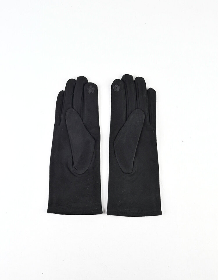 Giuliano Wildlederimitat-Handschuhe | 120