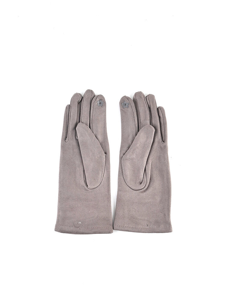 Giuliano Wildlederimitat-Handschuhe | 120