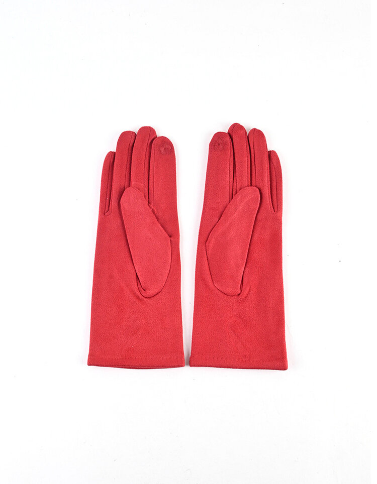 Giuliano Wildlederimitat-Handschuhe | 120