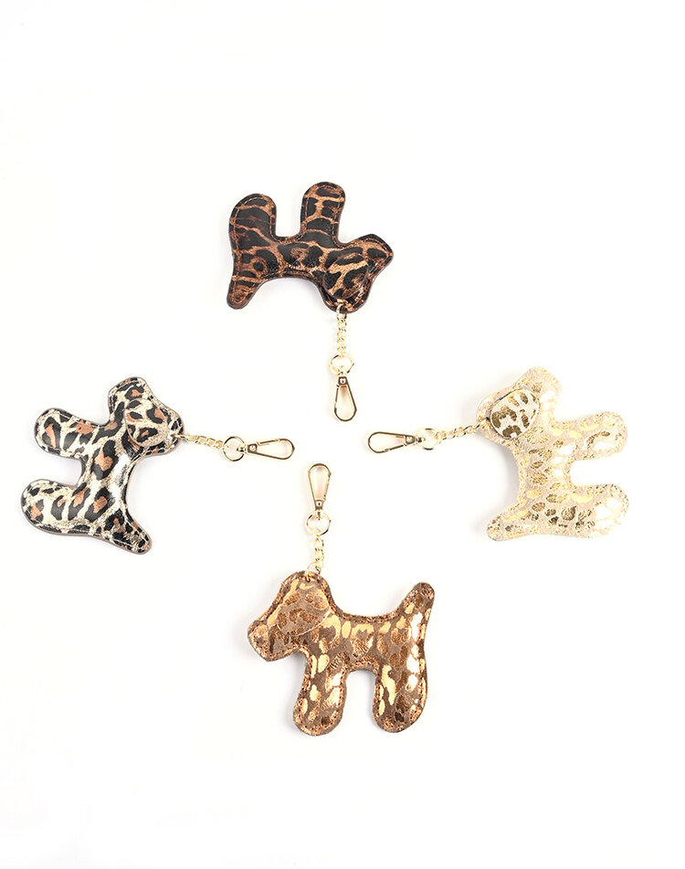 Giuliano Leather  Keyring | Panther |  2317