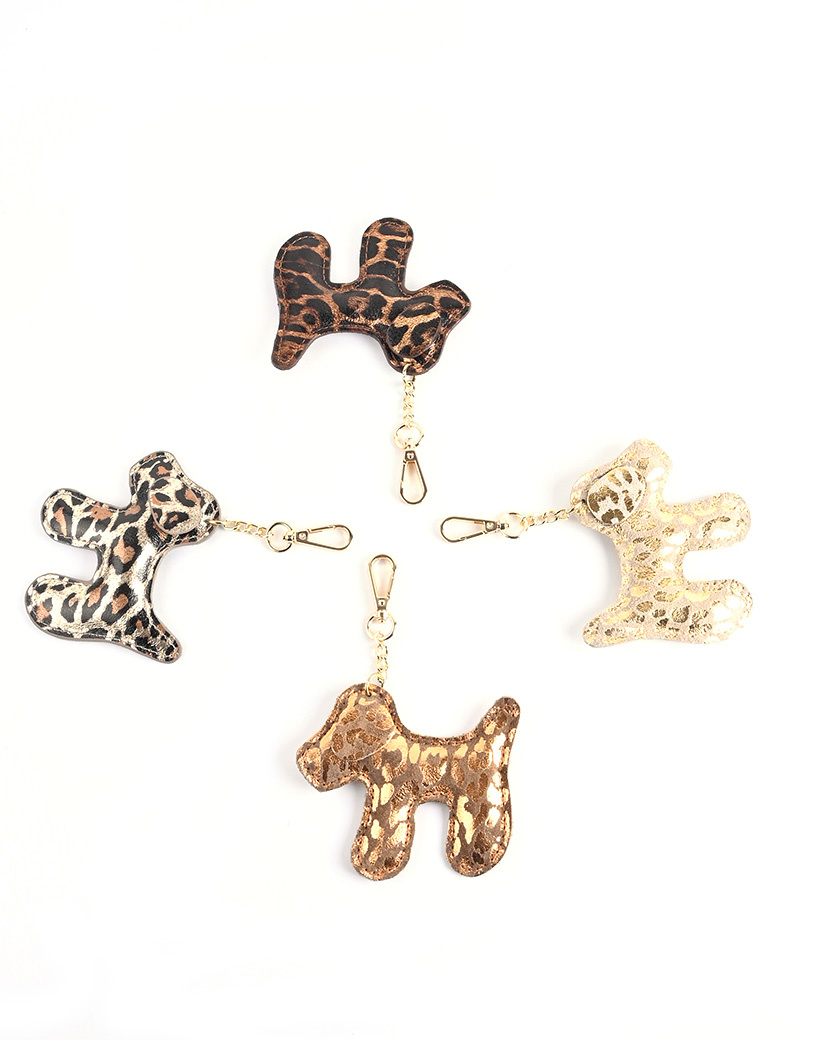 Giuliano Leather Sleutelhanger | Panter | 2317