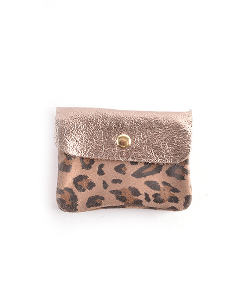 Giuliano Leather  Nubuk-Geldbörse | 559091 Nubuk Metallic