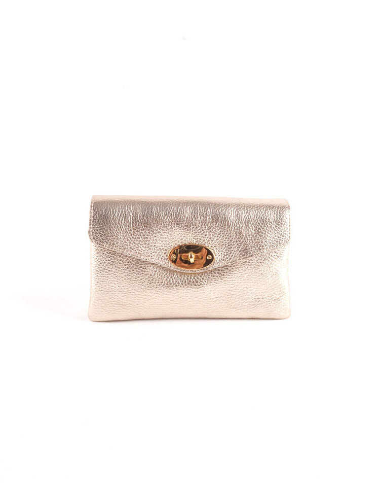 Giuliano Leather  Leather shoulderbag | Metallic | 552977