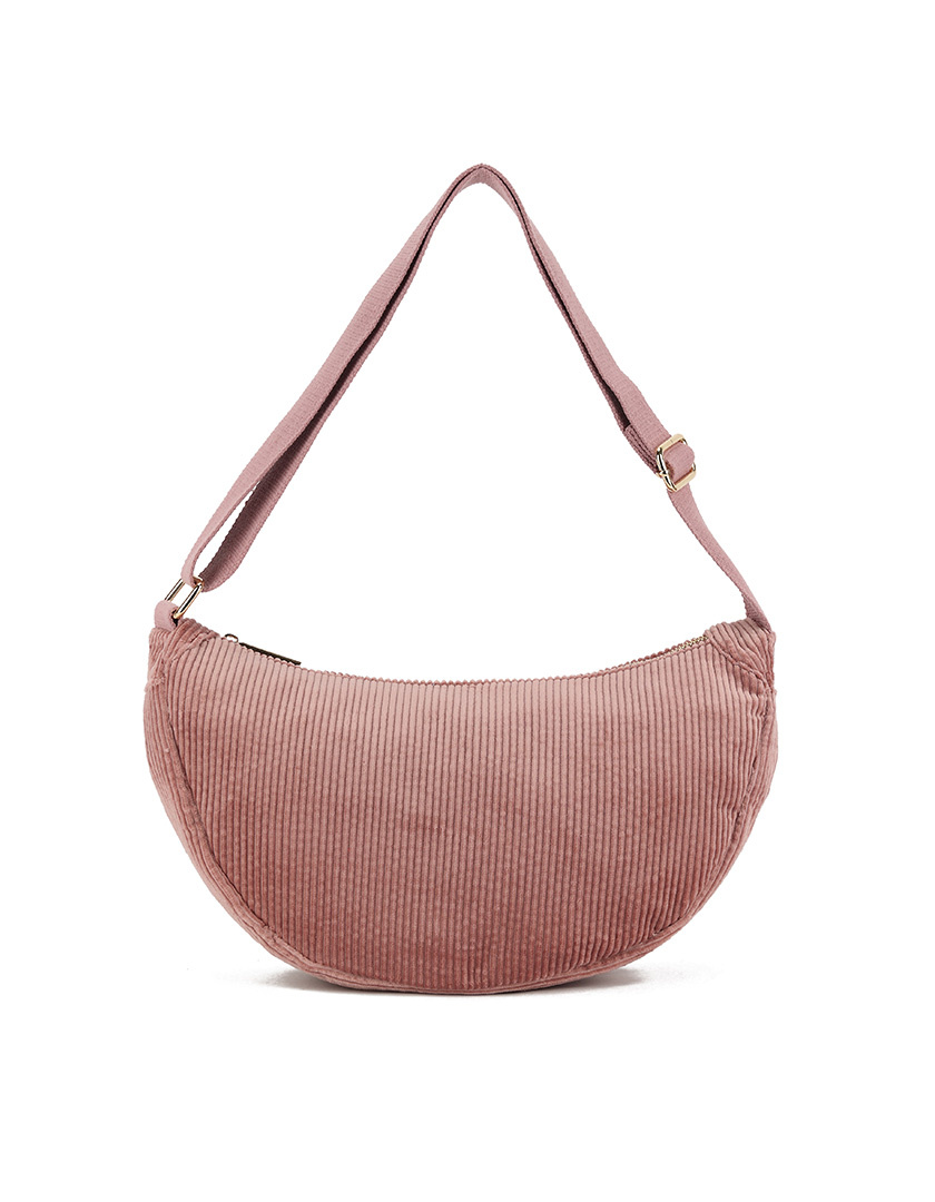 Giuliano Kunstlederen Schoudertas | 40073 | Stof Geribbeld, foto 6 van 6