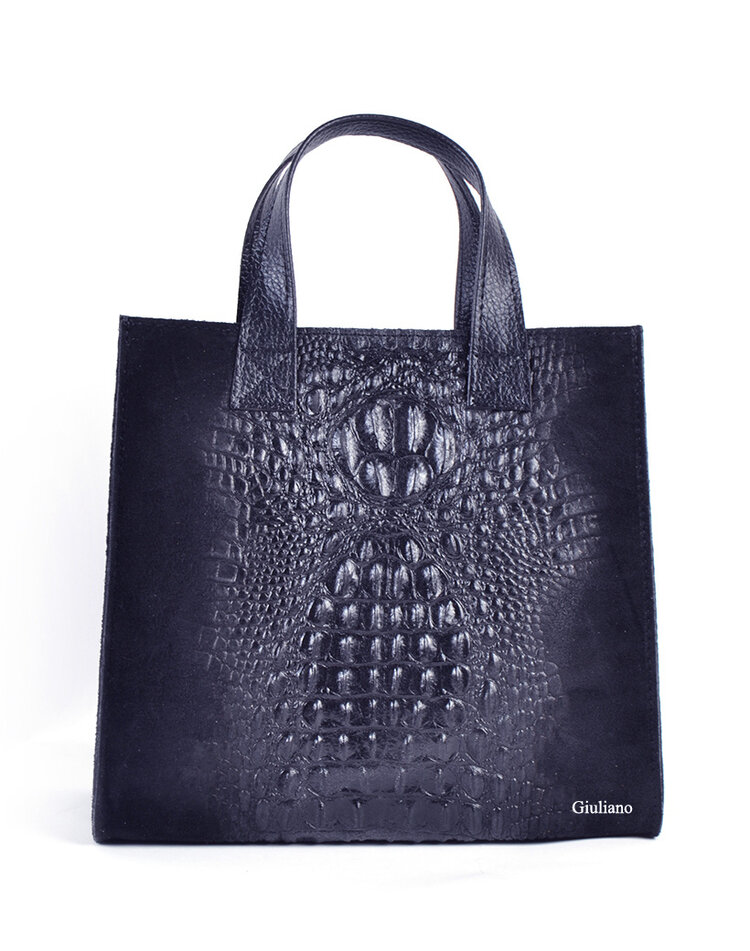 Giuliano Leather  Leather handbag | Croco