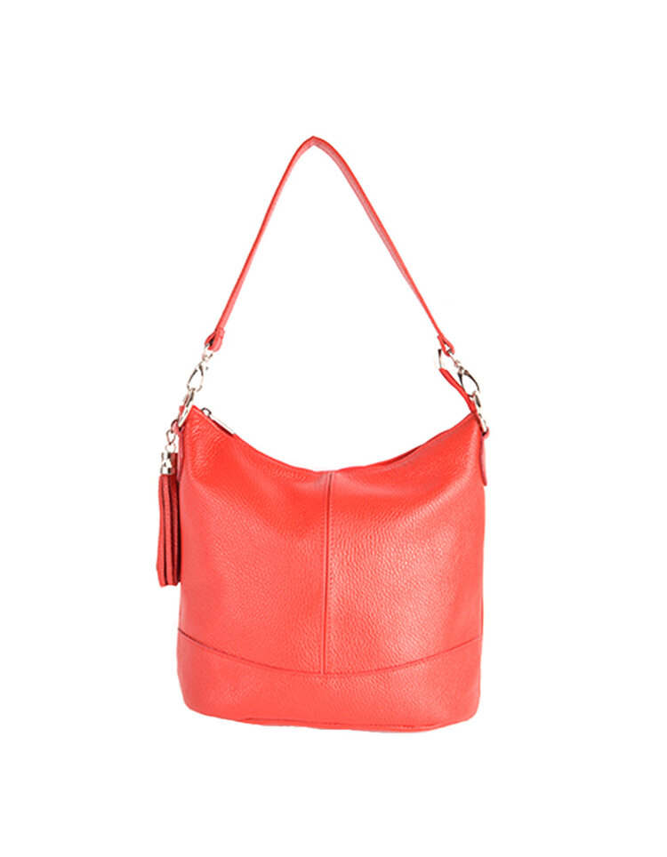 Leather shoulderbag | 552410