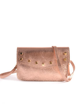 Giuliano Leather  Leren Schoudertasje | Beltbag Metallic | 900058