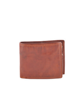 Giuliano Leather  Gewaschene Leder-Herrengeldbörse | 300017