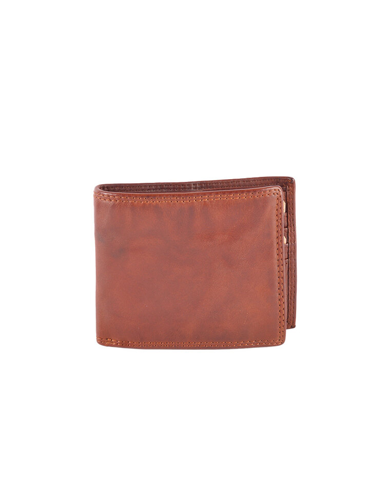 Giuliano Leather  Gewaschene Leder-Herrengeldbörse | 300017