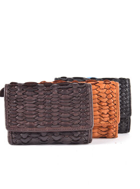 Giuliano Leather  Gewaschene Leder-Herrengeldbörse | 559138