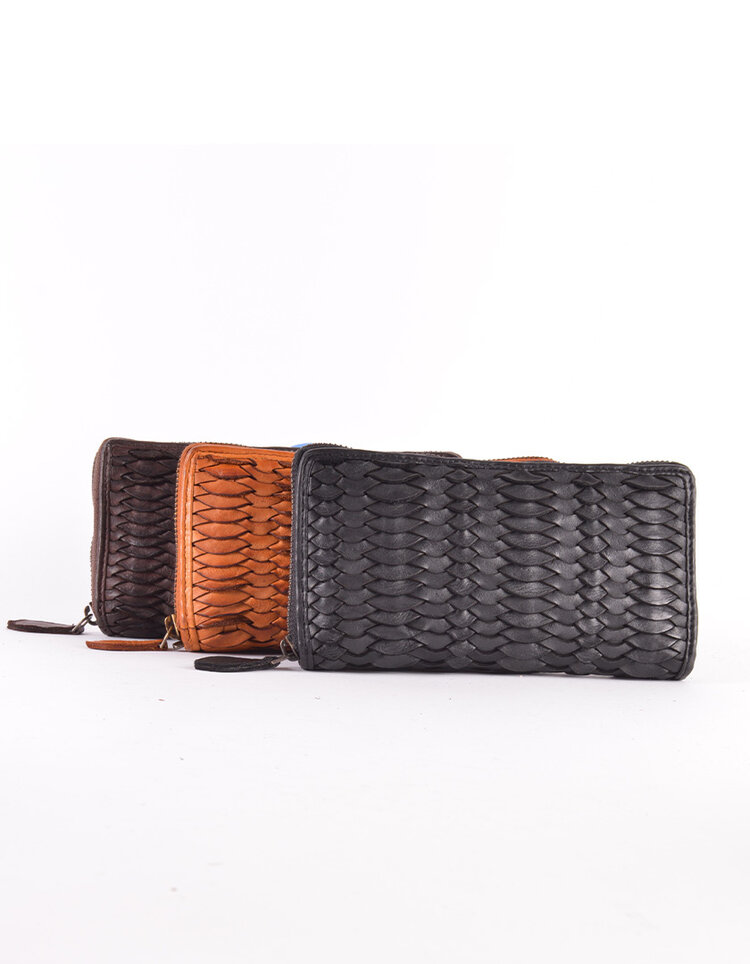 Giuliano Leather  Gewaschene Leder-Herrengeldbörse | 559137