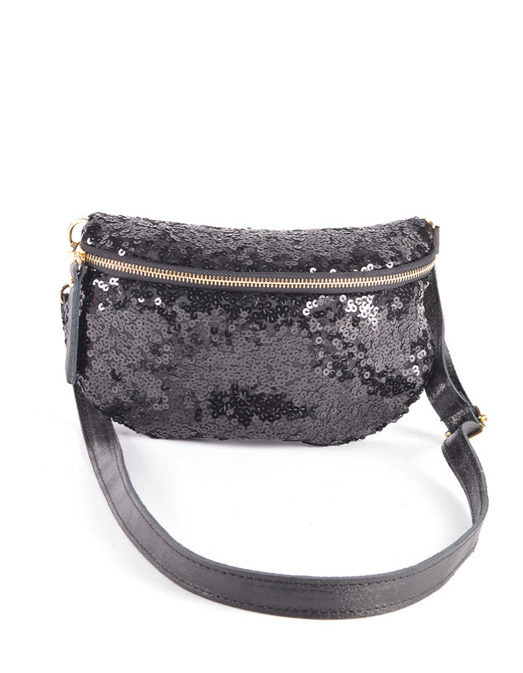 Giuliano Leather  Leather Beltbag | Sequins | 552943