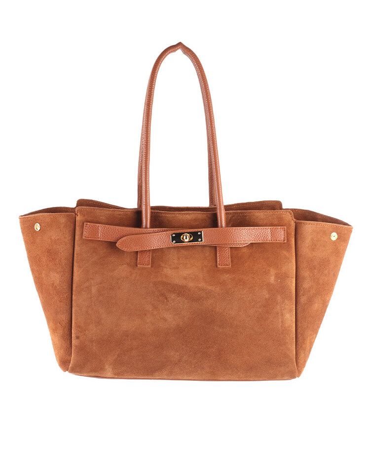 Giuliano Leather  Leder-Handtasche | Wildleder | 552346