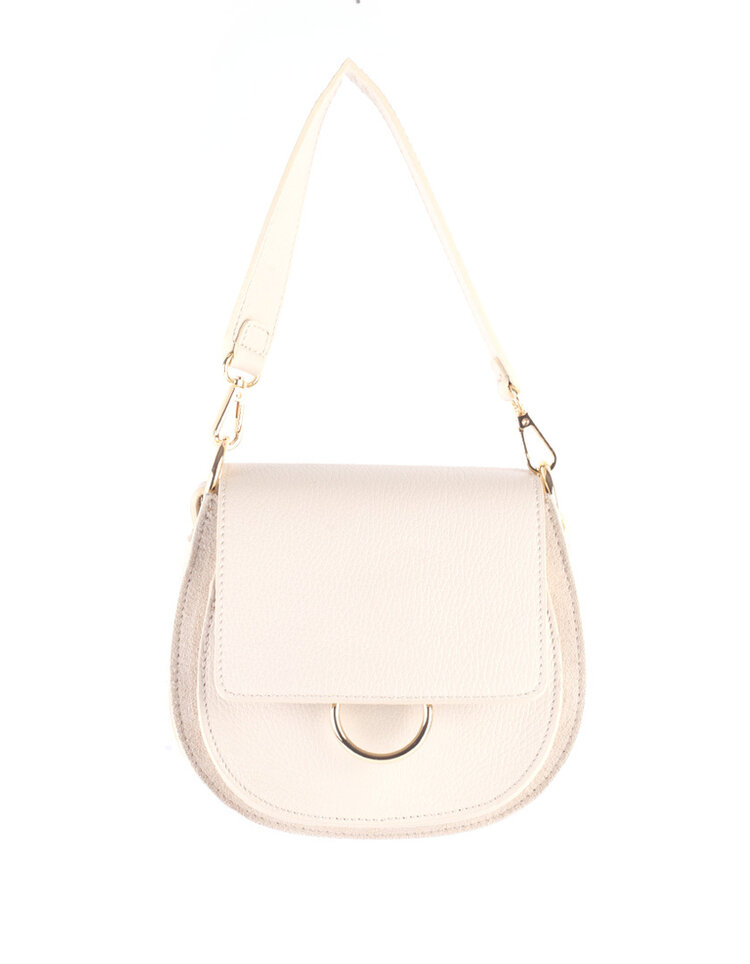 Giuliano Leather  Leder-Schultertasche | Wildleder | 552345